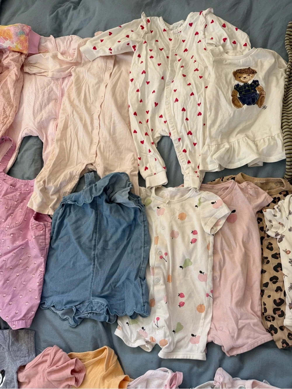 Mixed Baby Girl clothes Bundle - 6-12 months 30 pieces